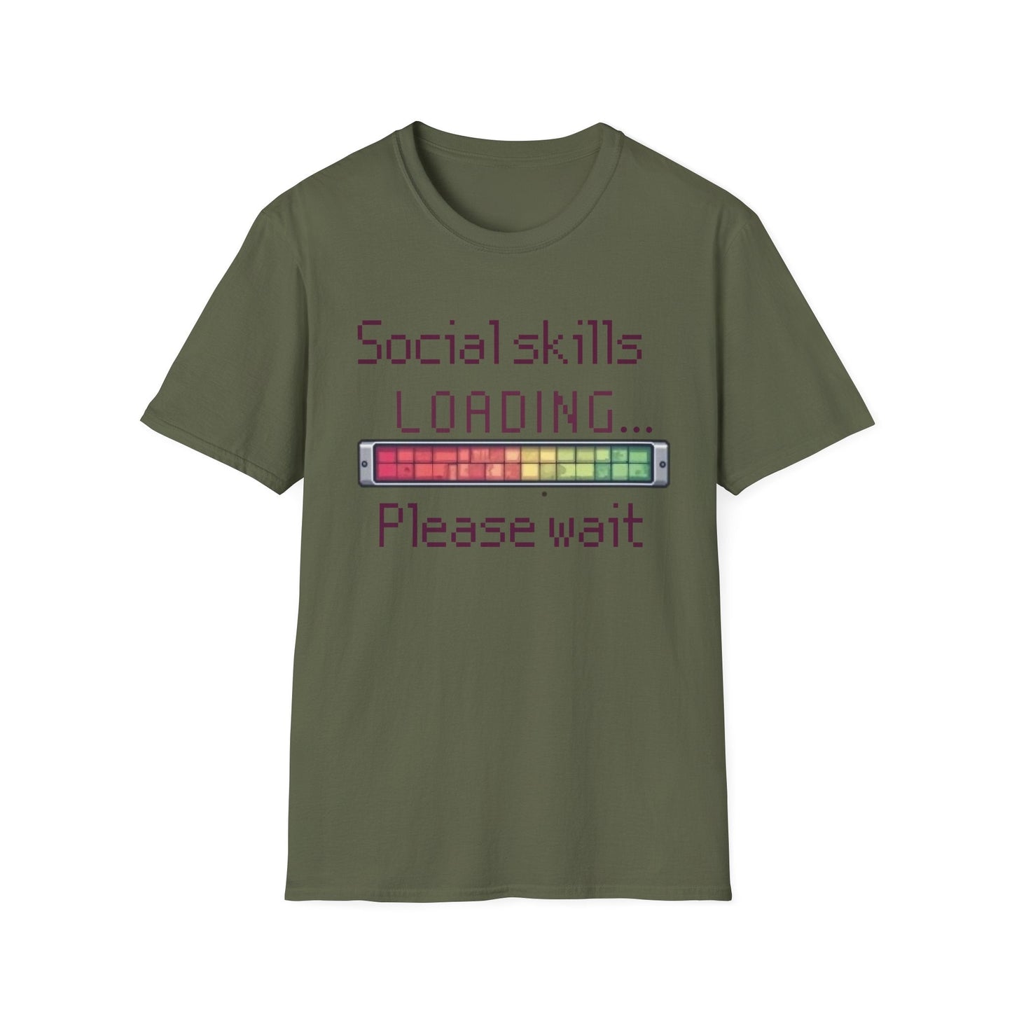 Social skills loading... T-shirt