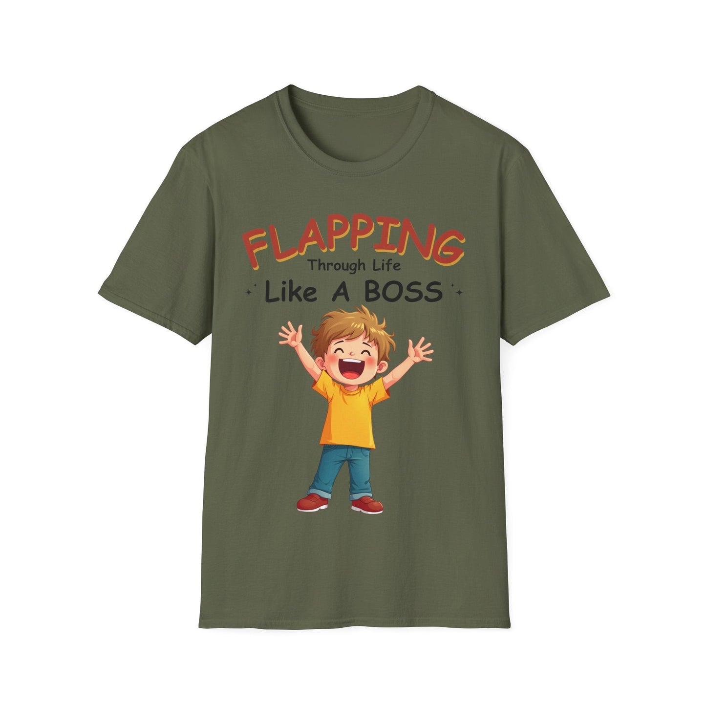 Flapping Through Life Like A Boss T-shirt