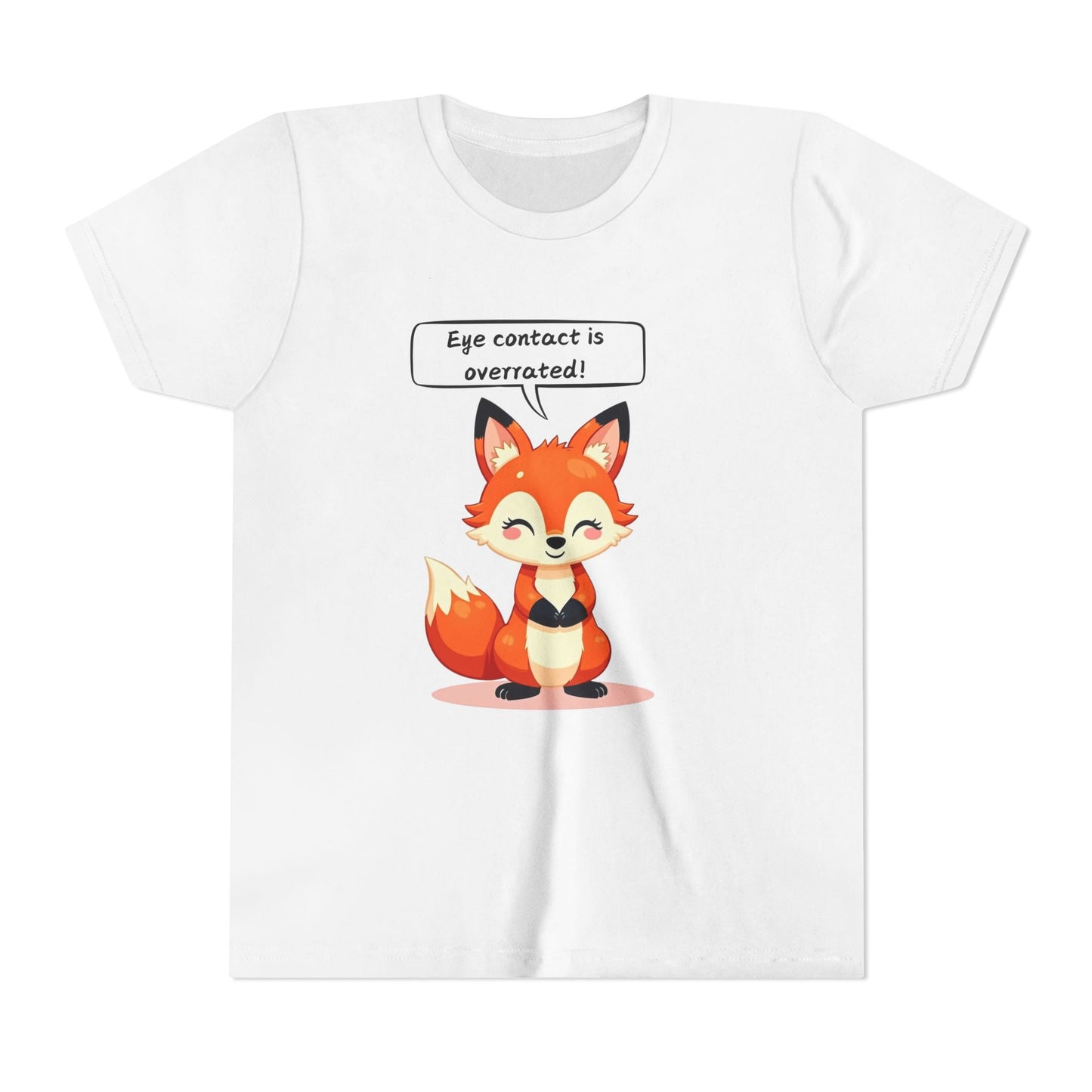 Eye Contact Overrated Youth T-shirt