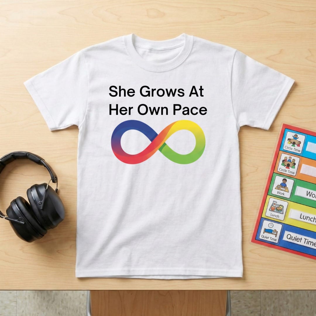She Grows at Her Own Pace
