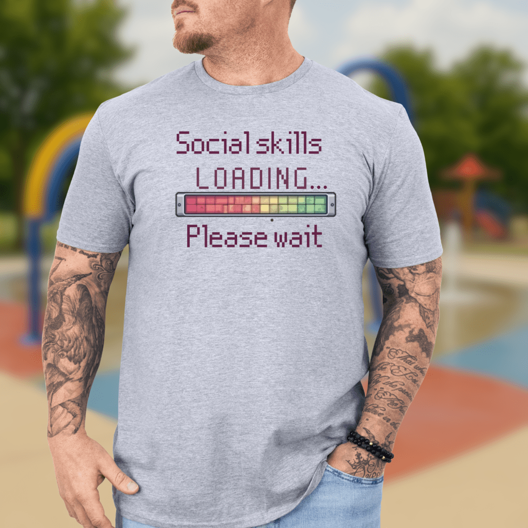 Social skills loading... T-shirt