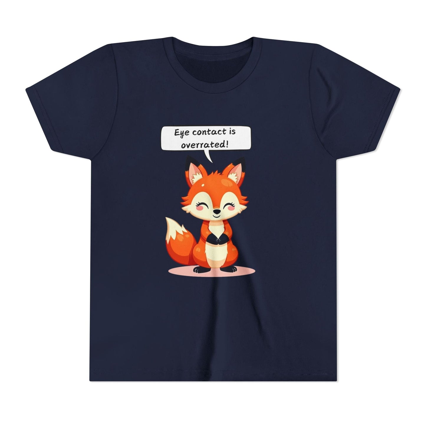 Eye Contact Overrated Youth T-shirt
