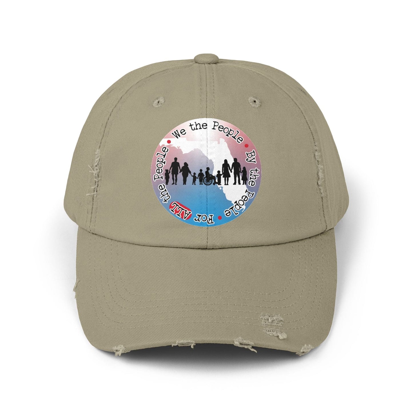 We the People Distressed cap