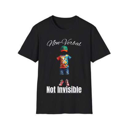 Non verbal Not Invisible T-shirt