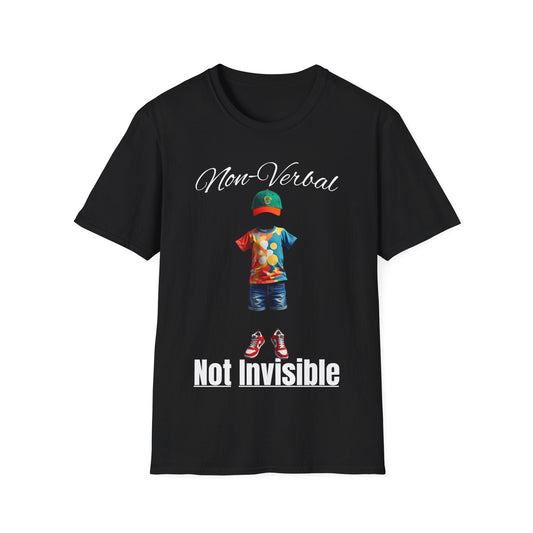 Non verbal Not Invisible T-shirt