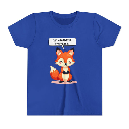 Eye Contact Overrated Youth T-shirt