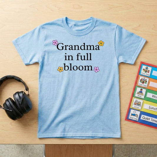 Grandma in Full Bloom