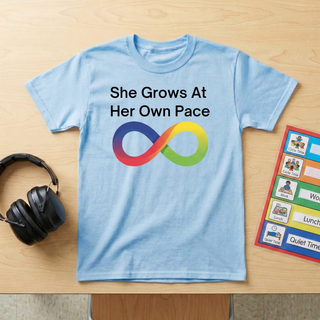 She Grows at Her Own Pace