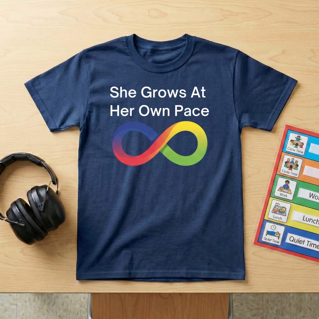 She Grows at Her Own Pace