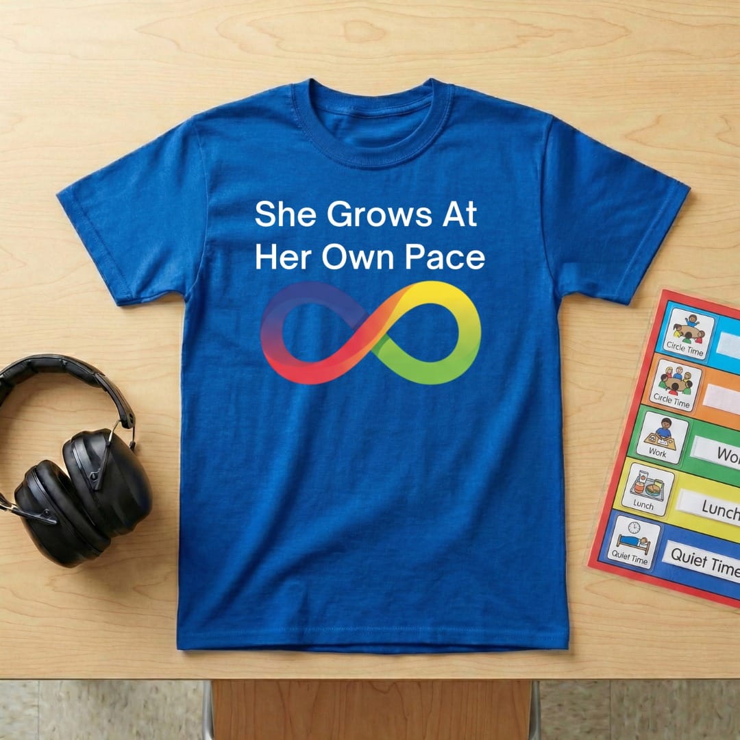 She Grows at Her Own Pace