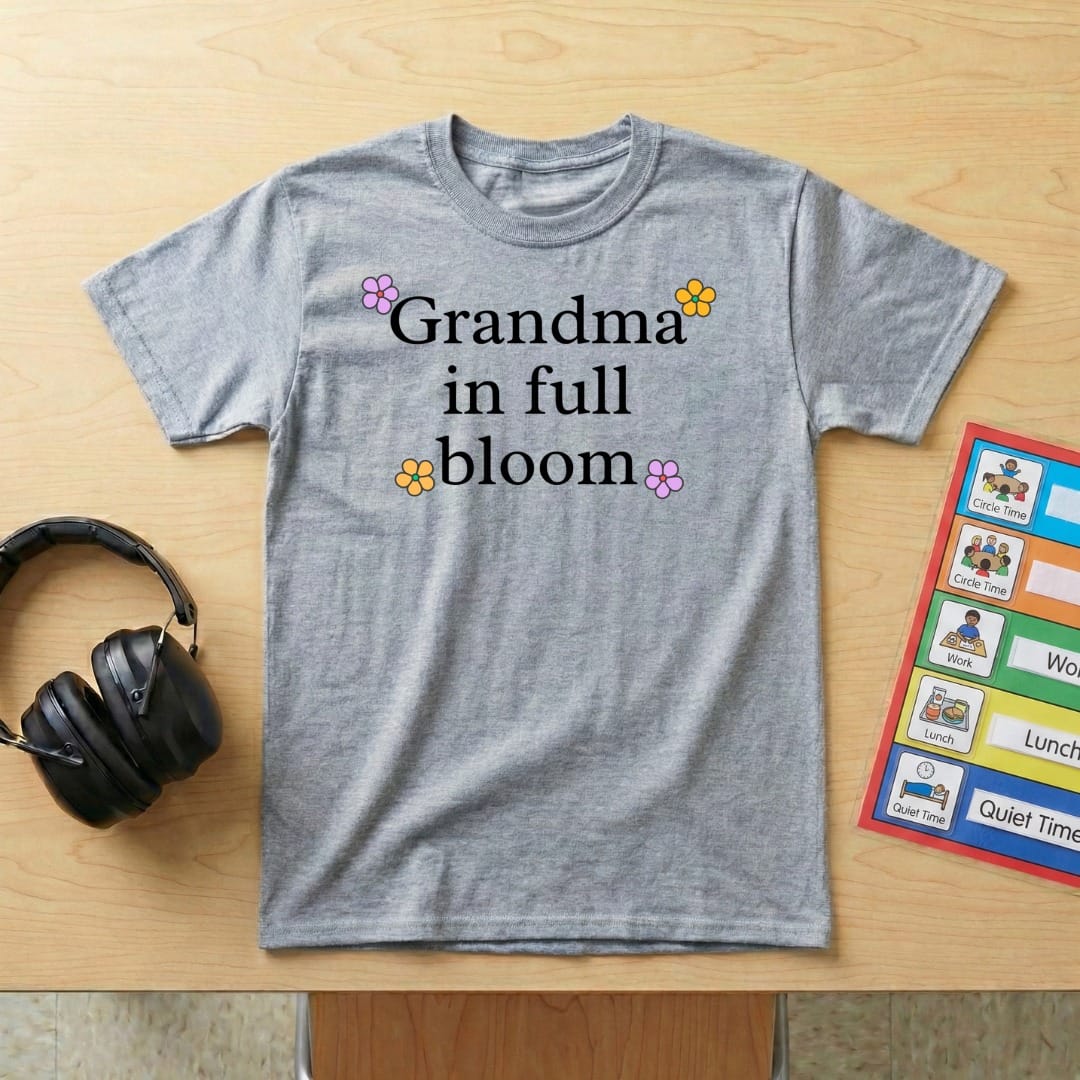 Grandma in Full Bloom