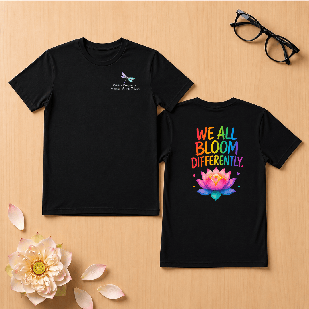 We All Bloom Differently T-Shirt