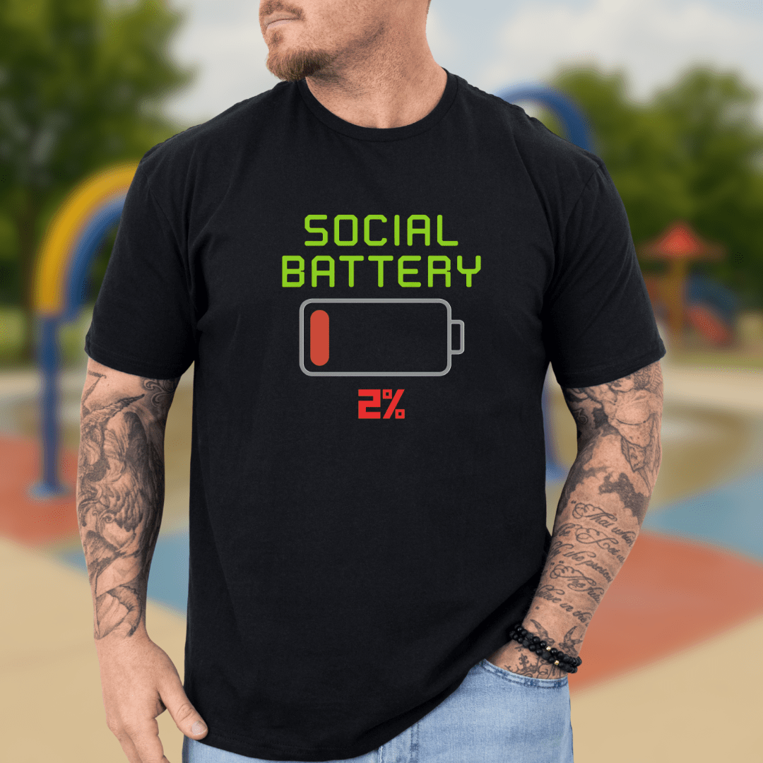 Social Battery T-shirt
