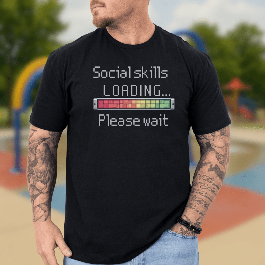 Social skills loading... T-shirt