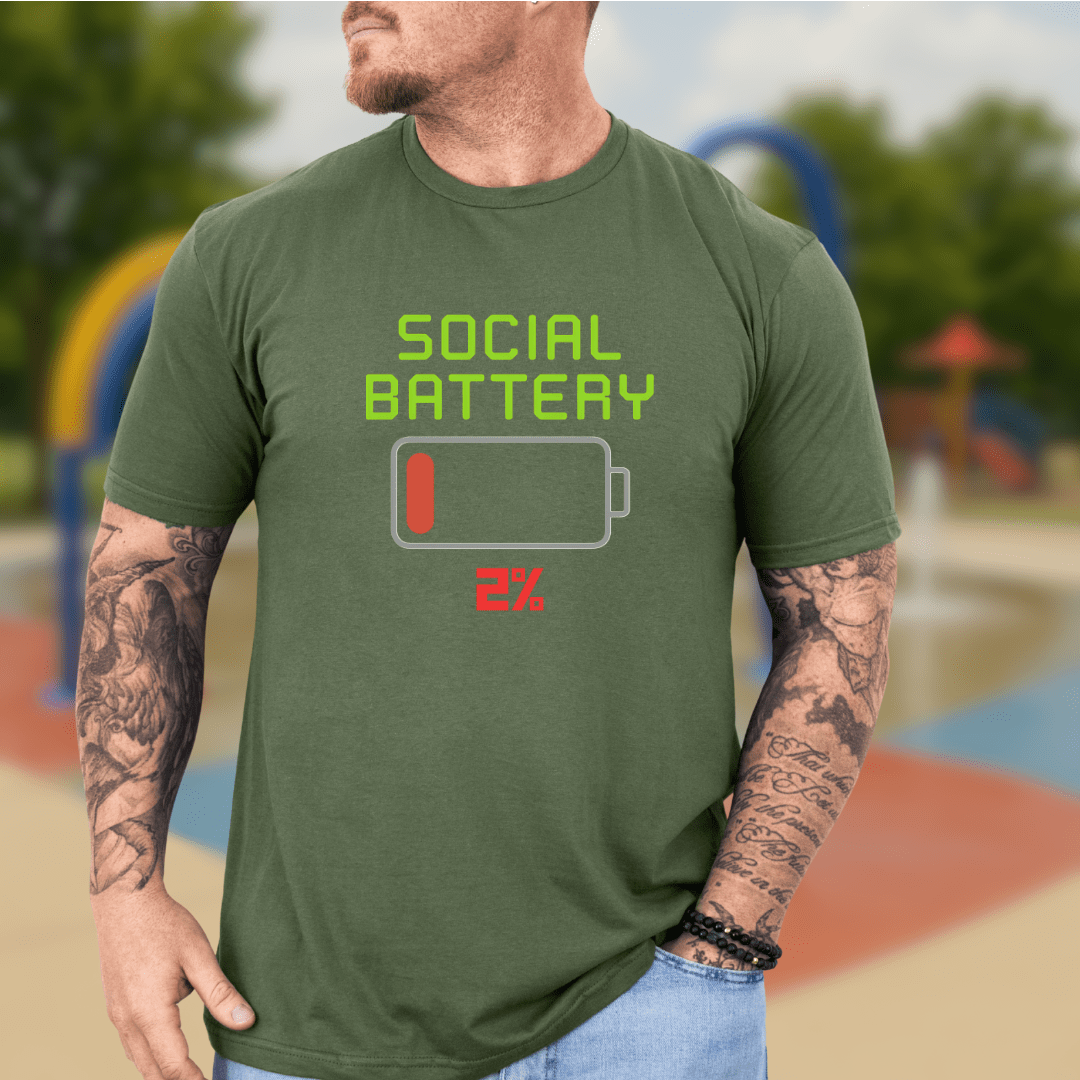 Social Battery T-shirt