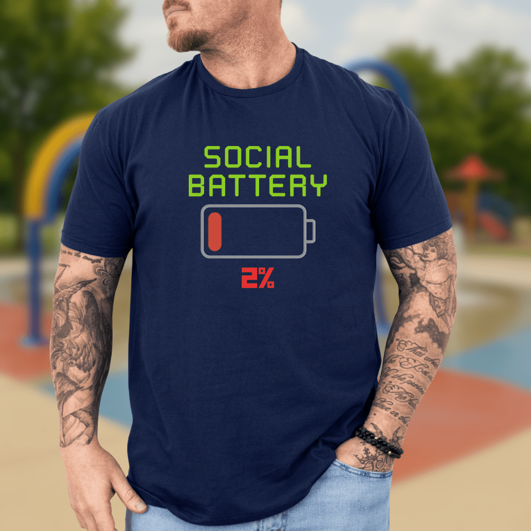 Social Battery T-shirt