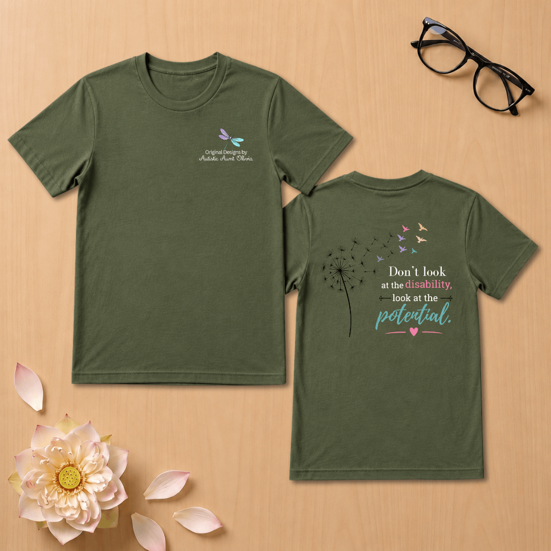 Dont Look at the Disability T-Shirt