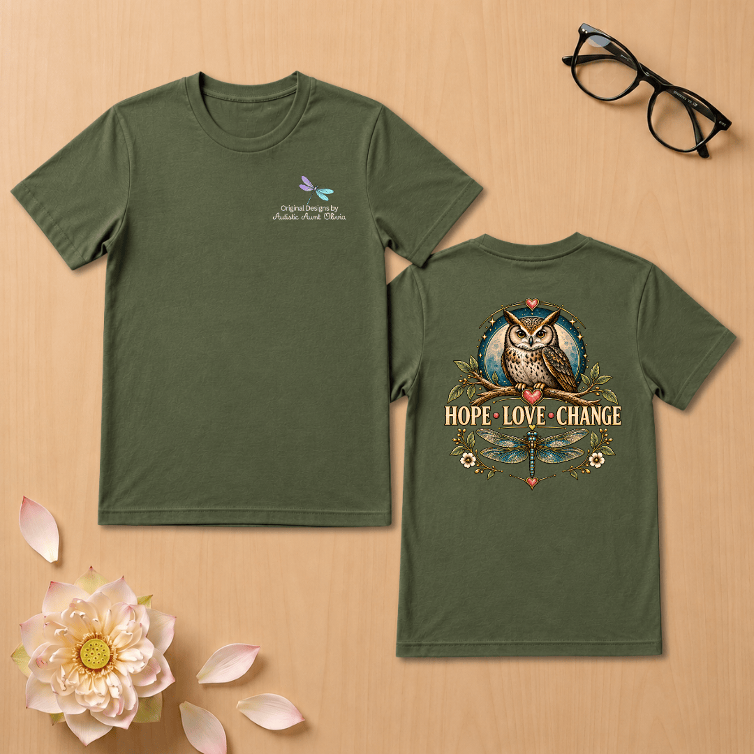 Hope Love Change T-Shirt