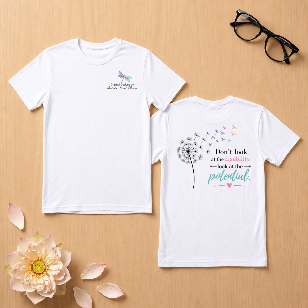 Dont Look at the Disability T-Shirt