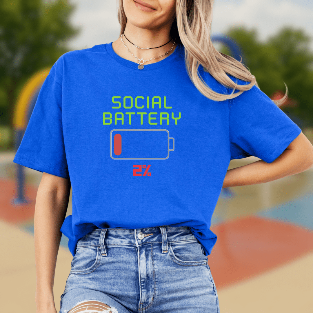 Social Battery T-shirt